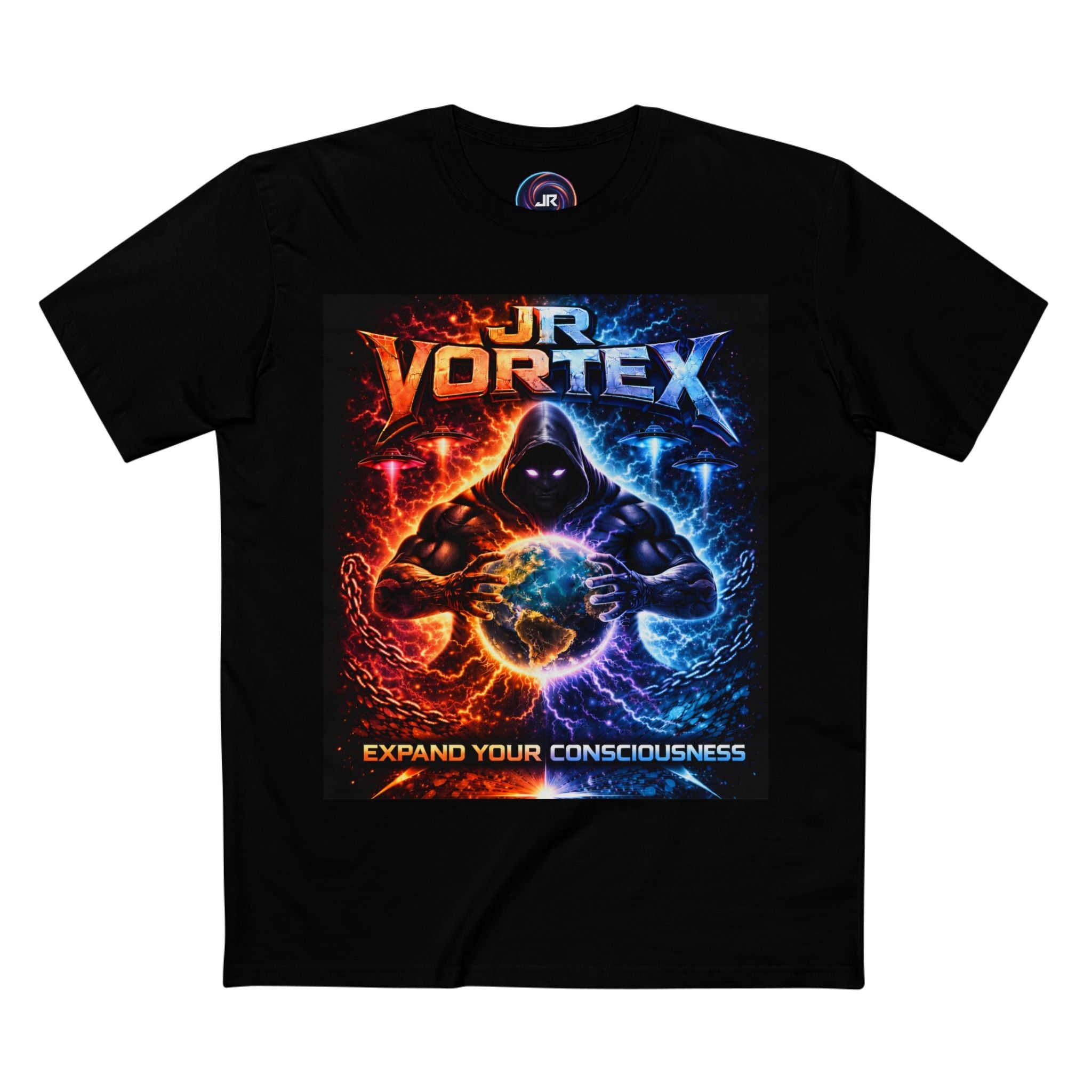 JR Vortex “Expand Your Consciousness” Graphic Tee Printify