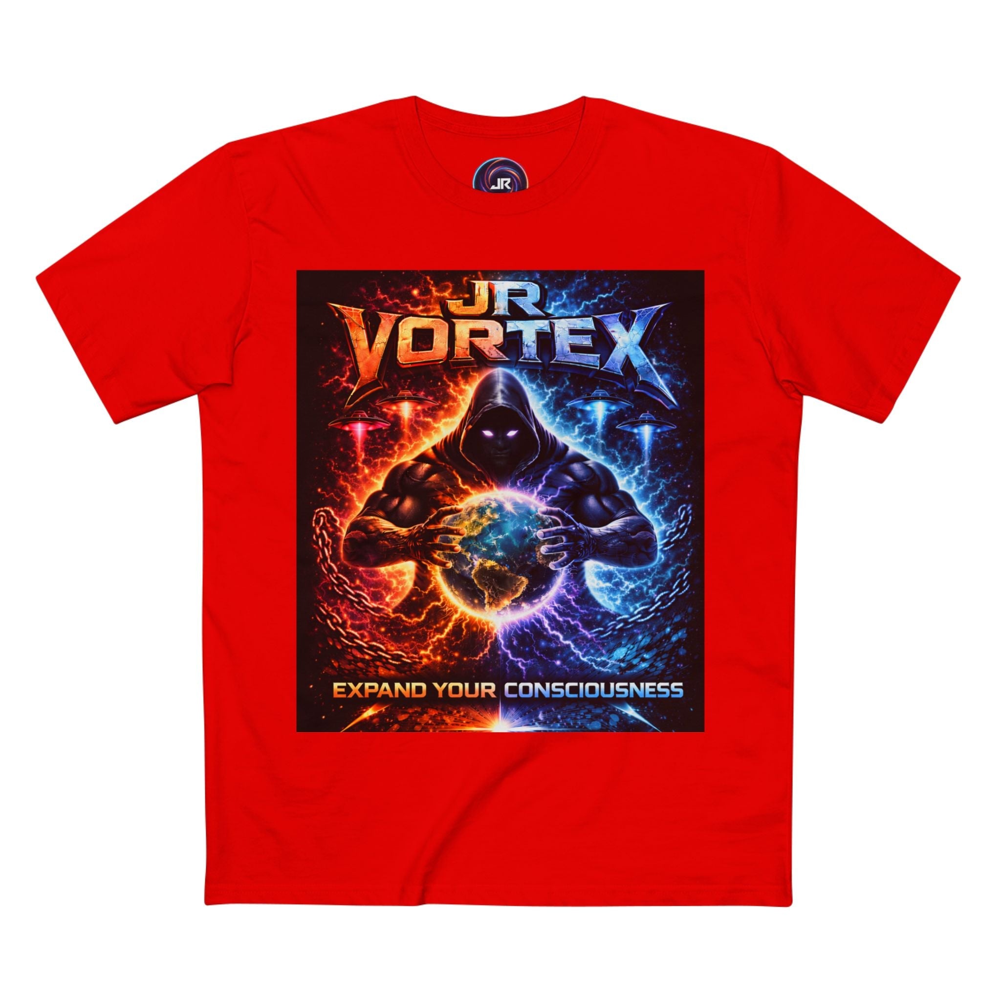 JR Vortex “Expand Your Consciousness” Graphic Tee Printify