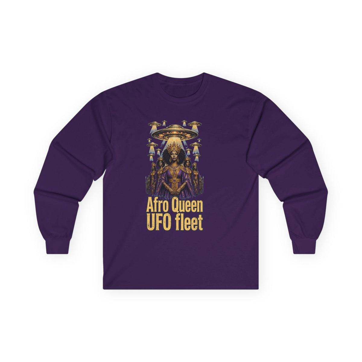 Afro Queen UFO Fleet long sleeve tee - view 5