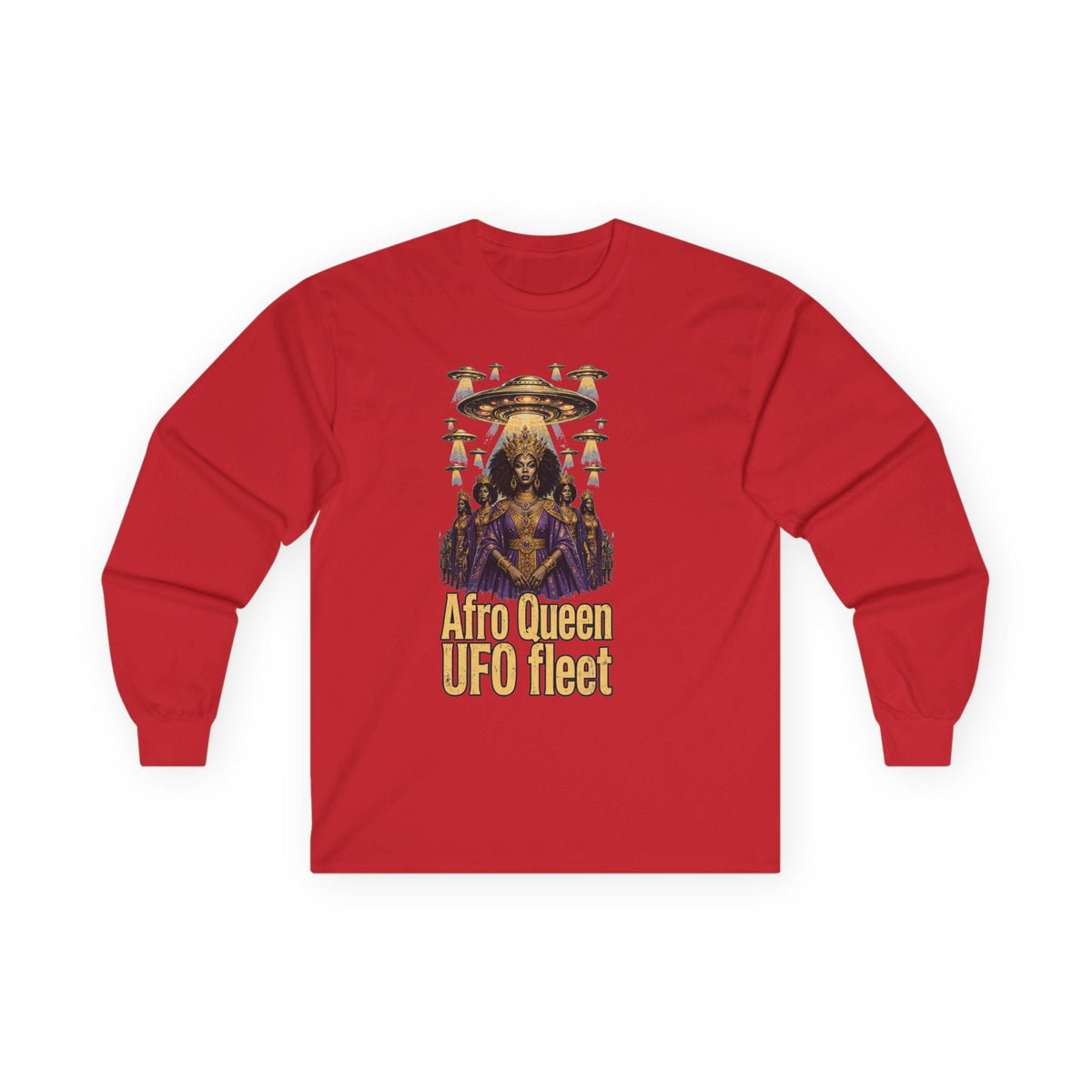 Afro Queen UFO Fleet long sleeve tee - view 6
