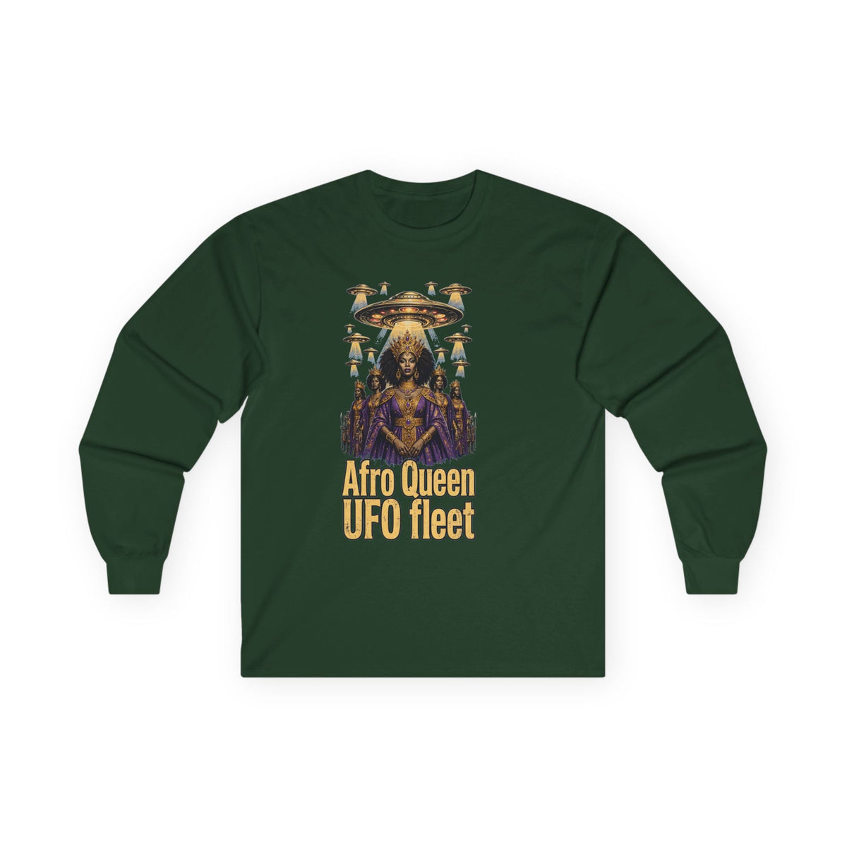 Afro Queen UFO Fleet long sleeve tee - view 3
