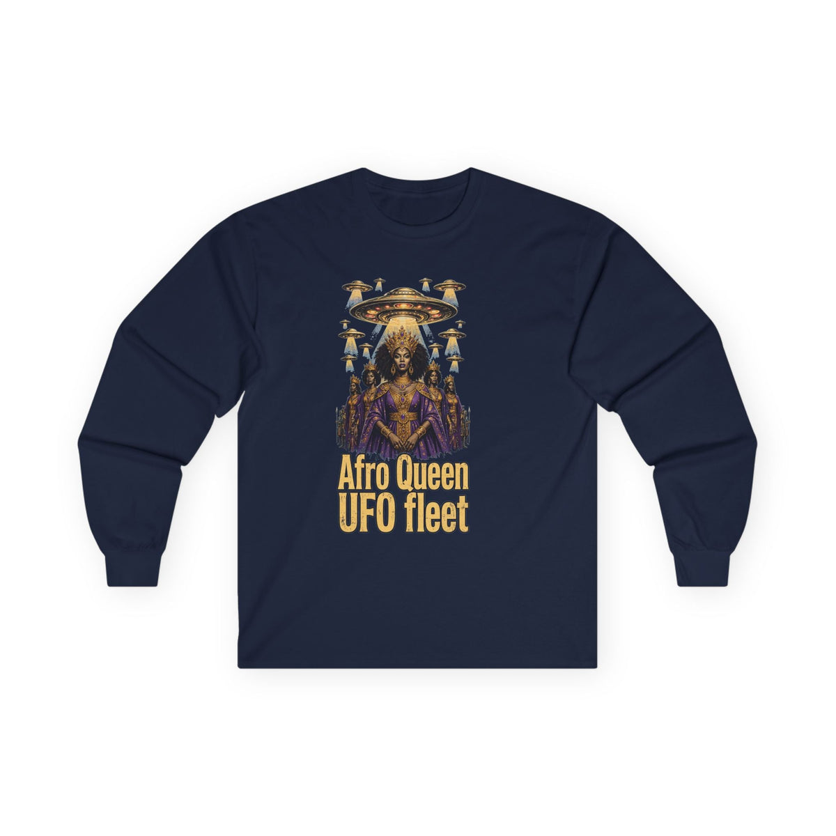 Afro Queen UFO Fleet long sleeve tee - view 4