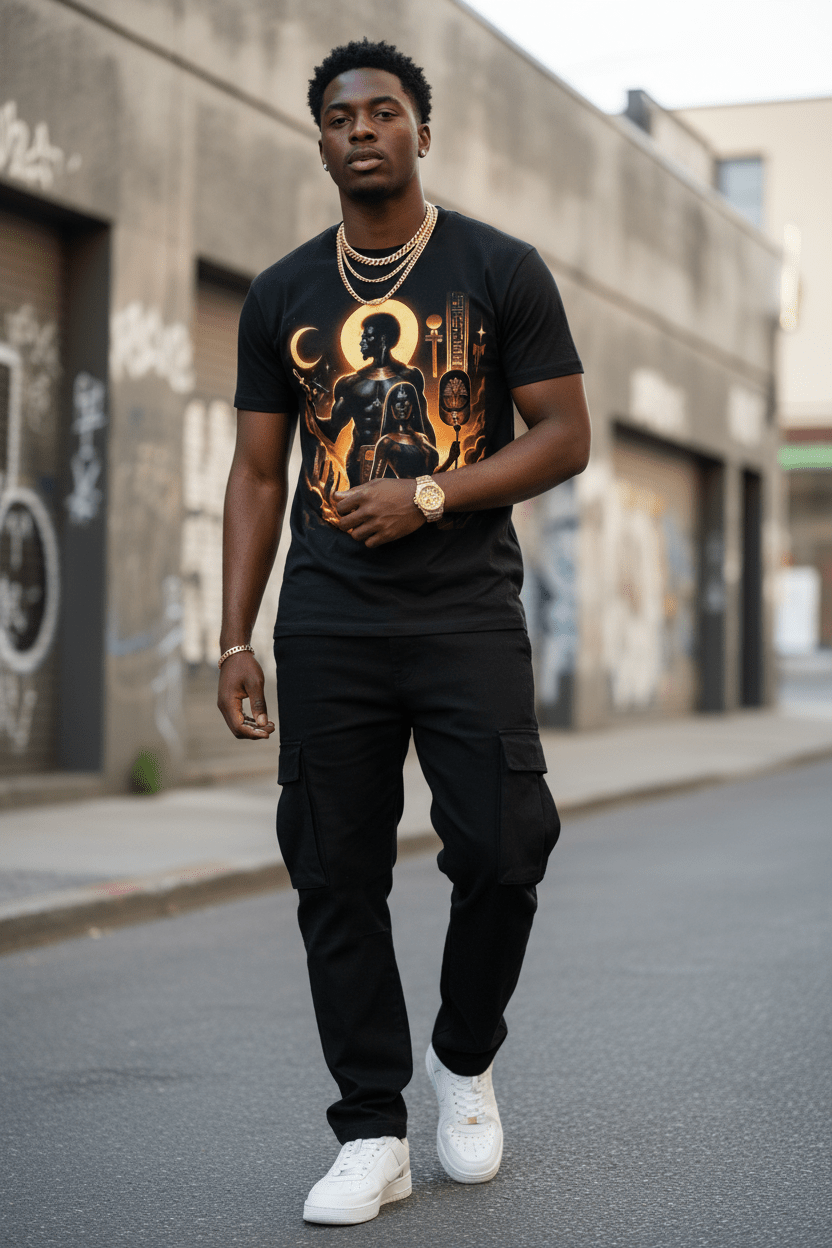 Cargos city wall chains