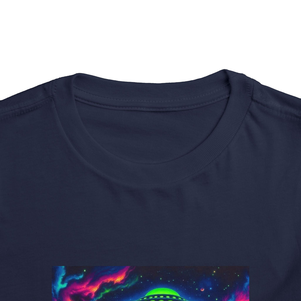 Alien Adventure Toddler Tee, Fun UFO Shirt, Area 51 Theme, Kids Graphic Tee, Outer Space Gift, Playful Summer Outfit