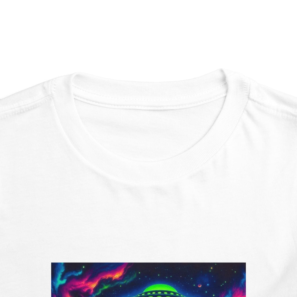Alien Adventure Toddler Tee, Fun UFO Shirt, Area 51 Theme, Kids Graphic Tee, Outer Space Gift, Playful Summer Outfit