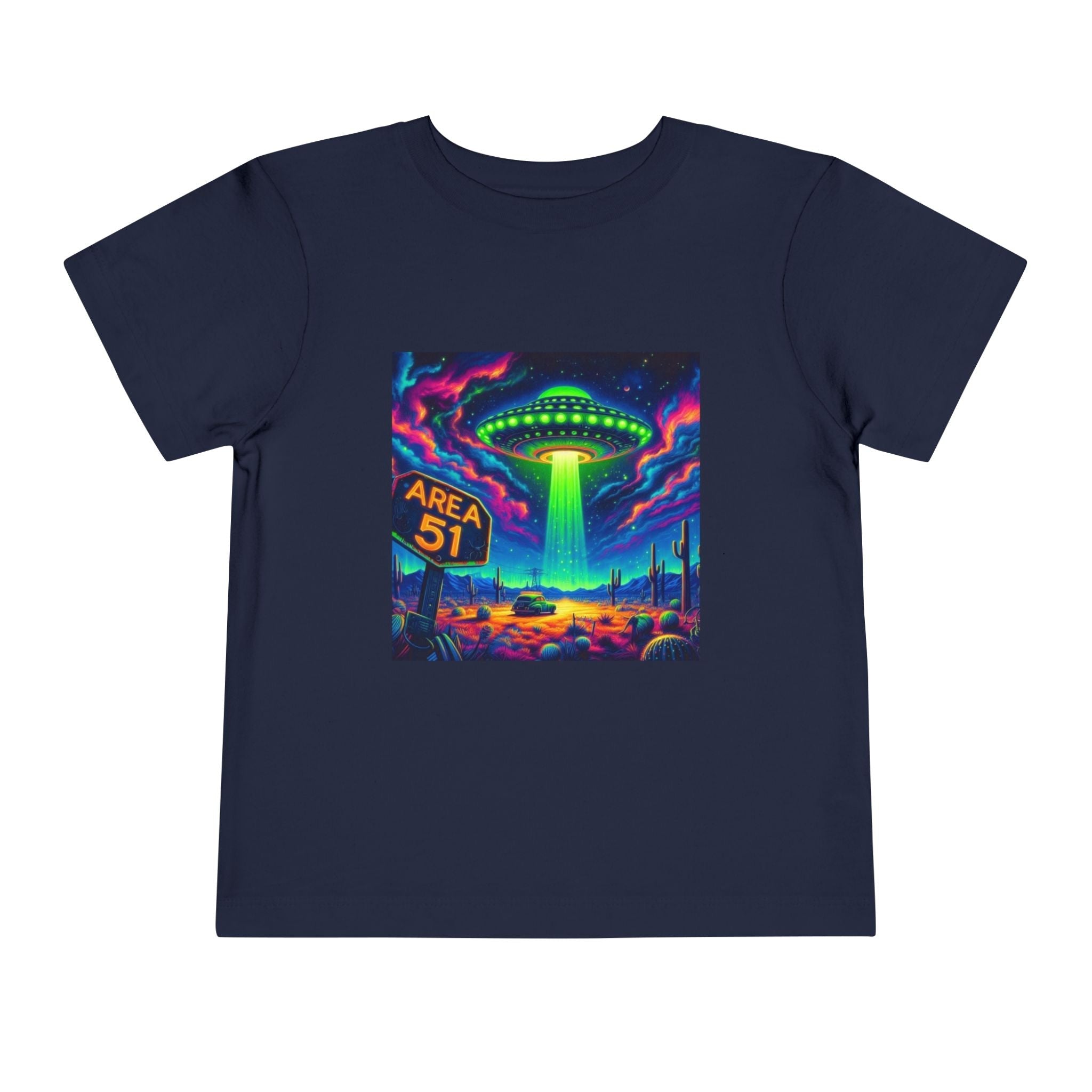 Alien Adventure Toddler Tee, Fun UFO Shirt, Area 51 Theme, Kids Graphic Tee, Outer Space Gift, Playful Summer Outfit
