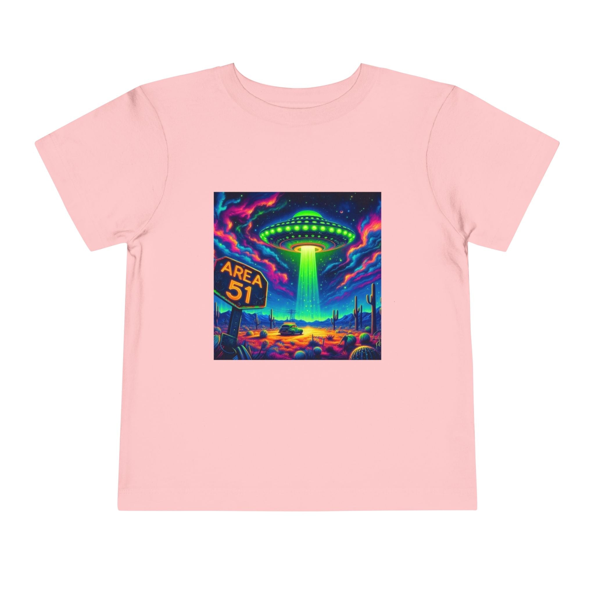 Alien Adventure Toddler Tee, Fun UFO Shirt, Area 51 Theme, Kids Graphic Tee, Outer Space Gift, Playful Summer Outfit