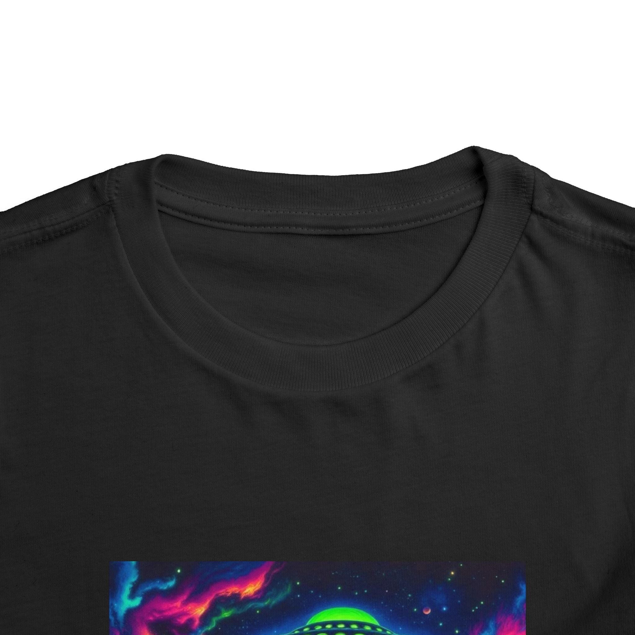 Alien Adventure Toddler Tee, Fun UFO Shirt, Area 51 Theme, Kids Graphic Tee, Outer Space Gift, Playful Summer Outfit