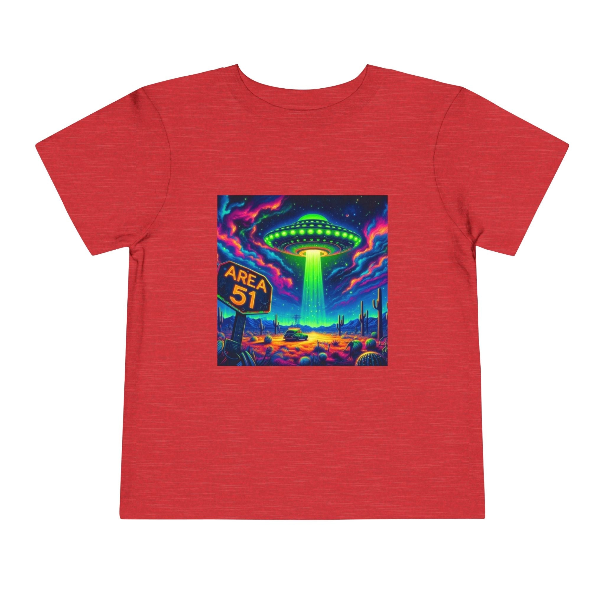 Alien Adventure Toddler Tee, Fun UFO Shirt, Area 51 Theme, Kids Graphic Tee, Outer Space Gift, Playful Summer Outfit