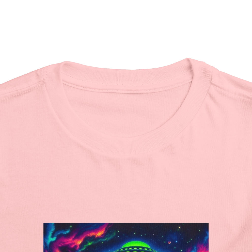 Alien Adventure Toddler Tee, Fun UFO Shirt, Area 51 Theme, Kids Graphic Tee, Outer Space Gift, Playful Summer Outfit