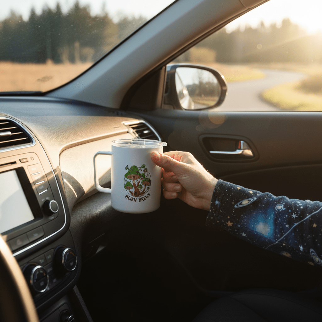 Alien Brews Travel Mug Road Trip Lifestyle