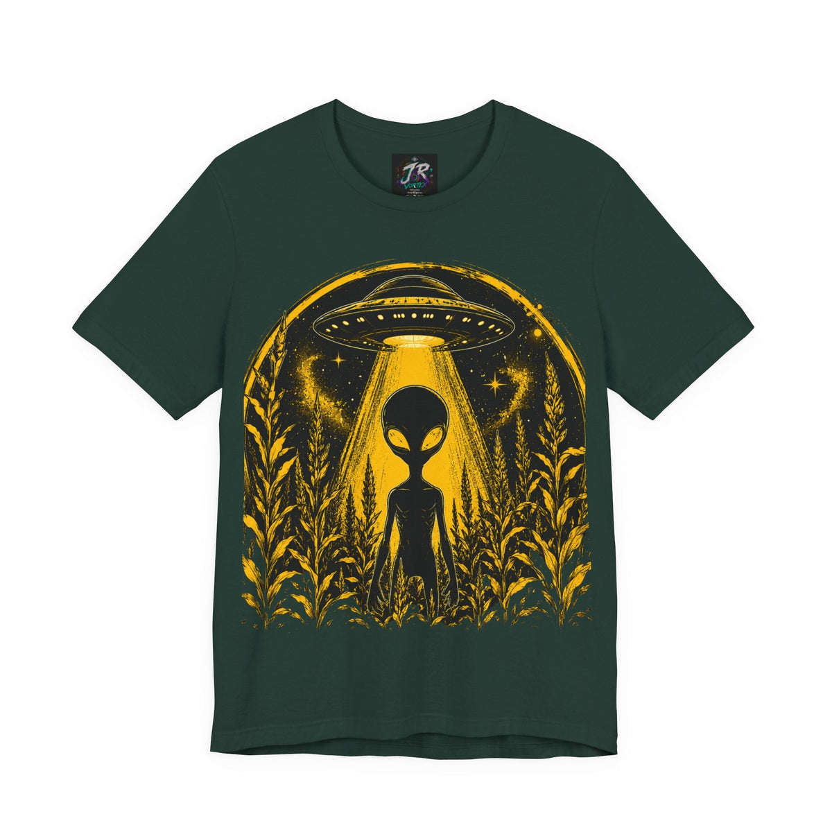 Alien Cornfield Abduction Tee