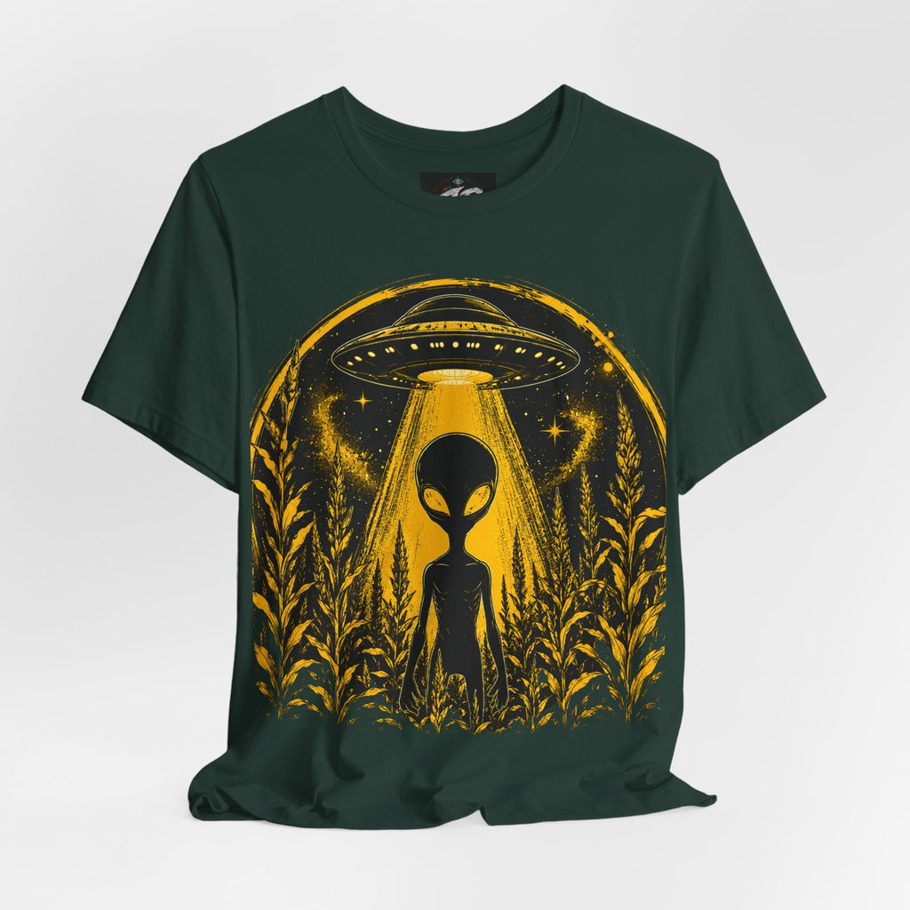 Alien Cornfield Abduction Tee