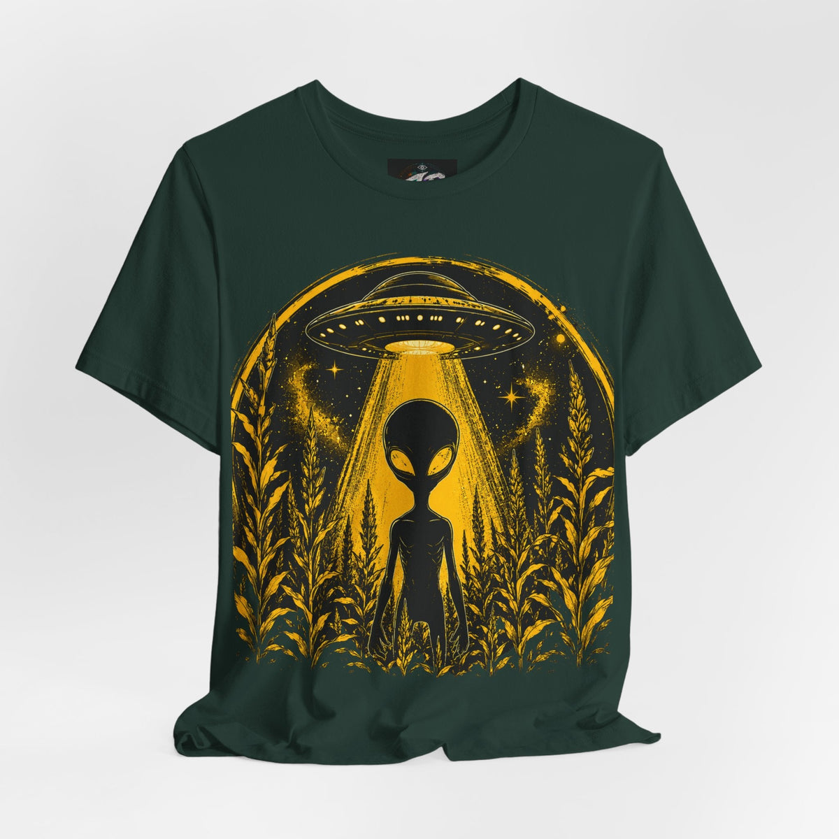Alien Cornfield Abduction Tee