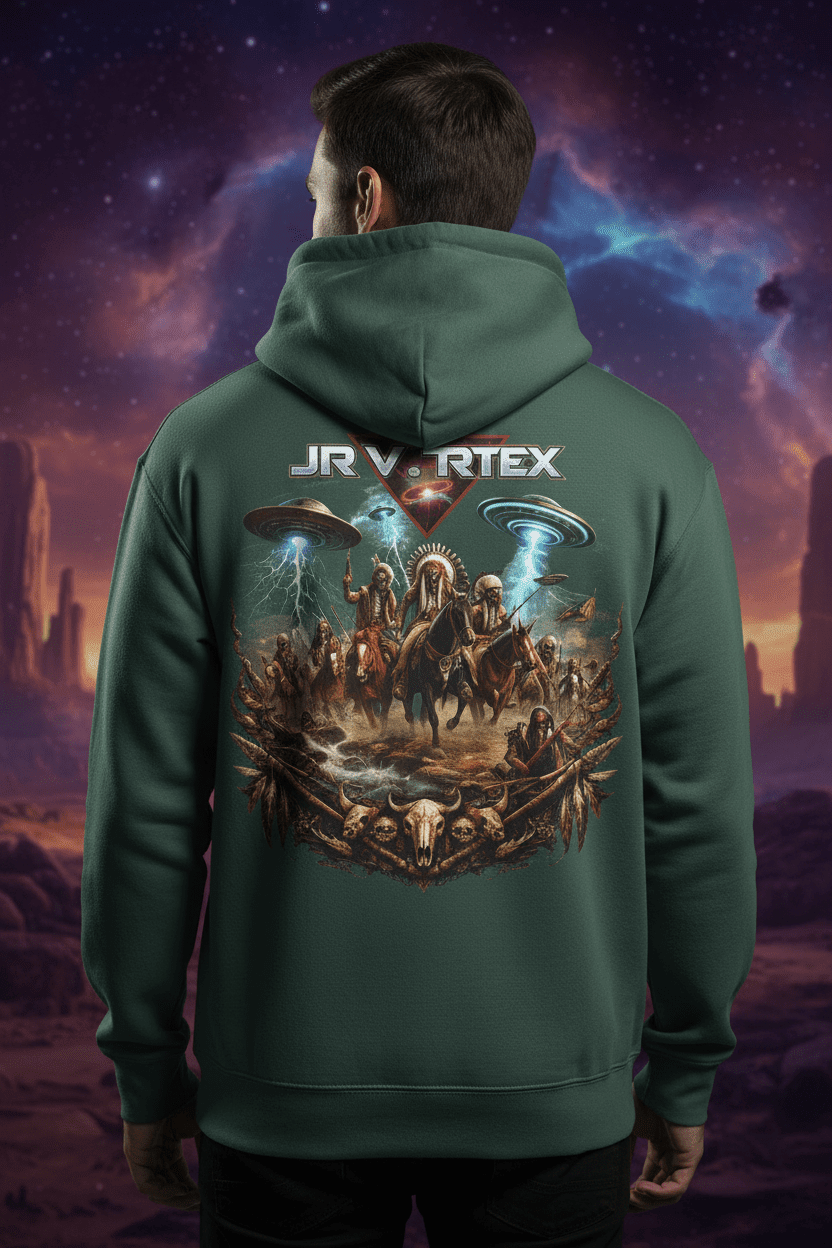 Alien Cowboys Hoodie Moody