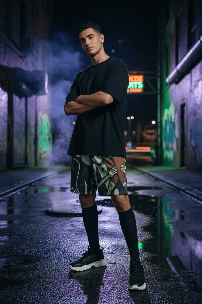 JR Vortex Shorts Lifestyle Shot