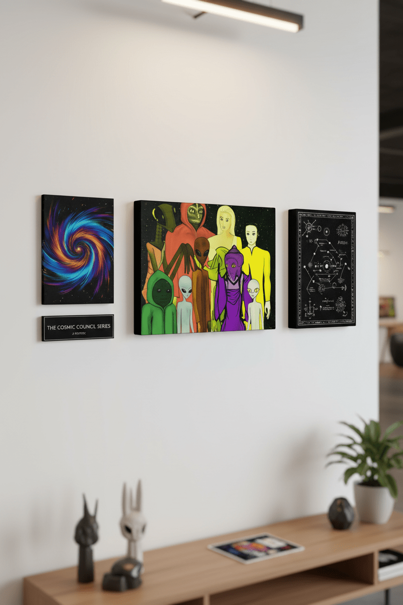 Alien Species Canvas Gallery