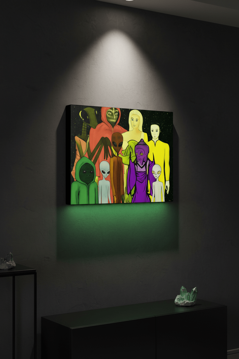 Alien Species Canvas Mood Lighting
