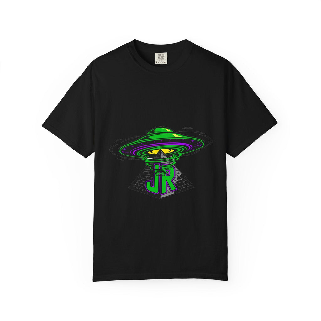 Alien Graphic T-Shirt, Cosmic Tee, Unisex Casual Wear, Perfect for Festivals, Gifts for Sci-Fi Fans, Unique Art Tee