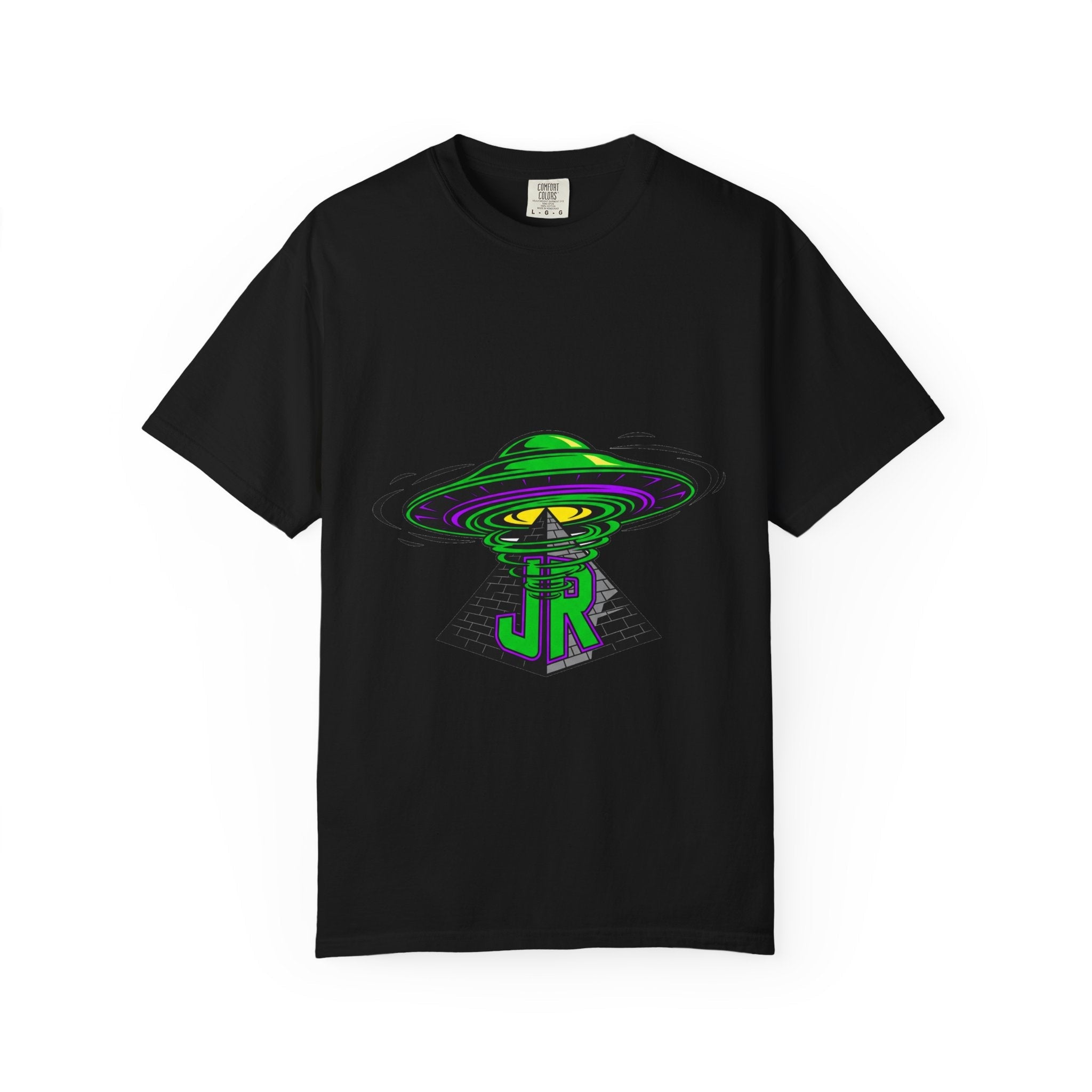 Alien Graphic T-Shirt, Cosmic Tee, Unisex Casual Wear, Perfect for Festivals, Gifts for Sci-Fi Fans, Unique Art Tee
