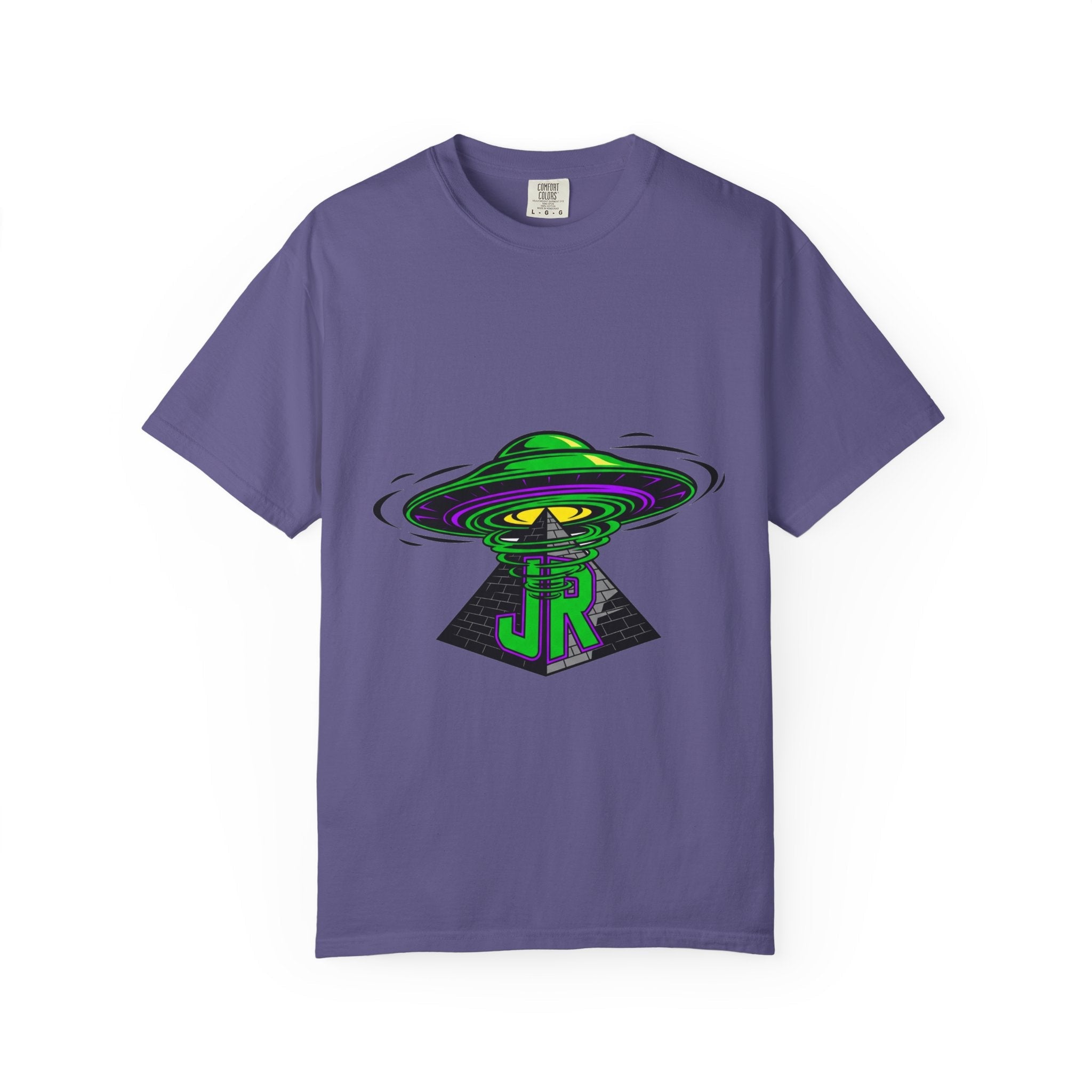 Alien Graphic T-Shirt, Cosmic Tee, Unisex Casual Wear, Perfect for Festivals, Gifts for Sci-Fi Fans, Unique Art Tee