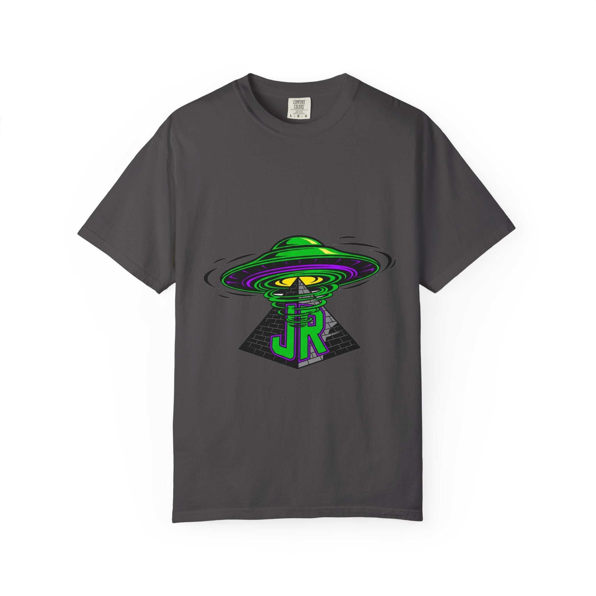 Alien Graphic T-Shirt, Cosmic Tee, Unisex Casual Wear, Perfect for Festivals, Gifts for Sci-Fi Fans, Unique Art Tee