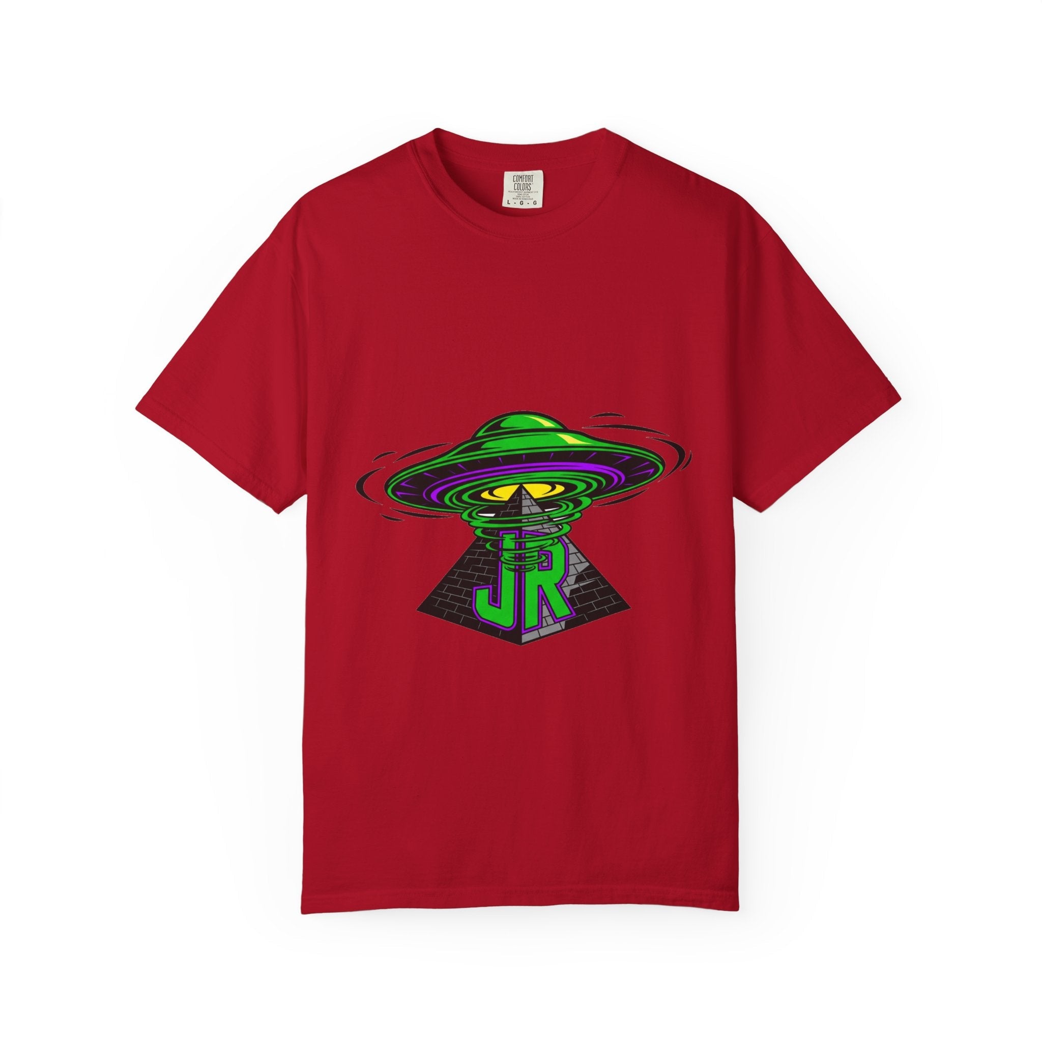 Alien Graphic T-Shirt, Cosmic Tee, Unisex Casual Wear, Perfect for Festivals, Gifts for Sci-Fi Fans, Unique Art Tee