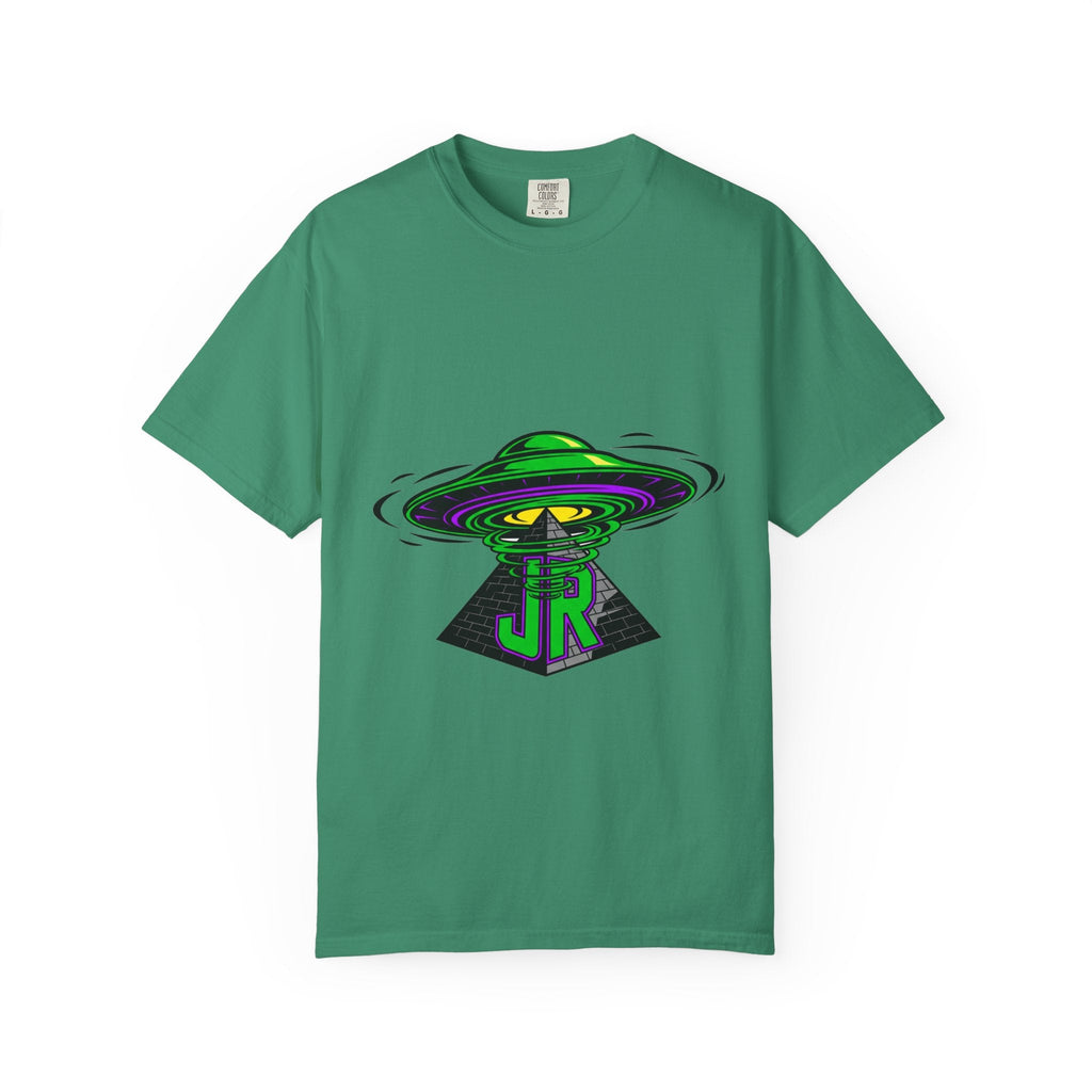 Alien Graphic T-Shirt, Cosmic Tee, Unisex Casual Wear, Perfect for Festivals, Gifts for Sci-Fi Fans, Unique Art Tee