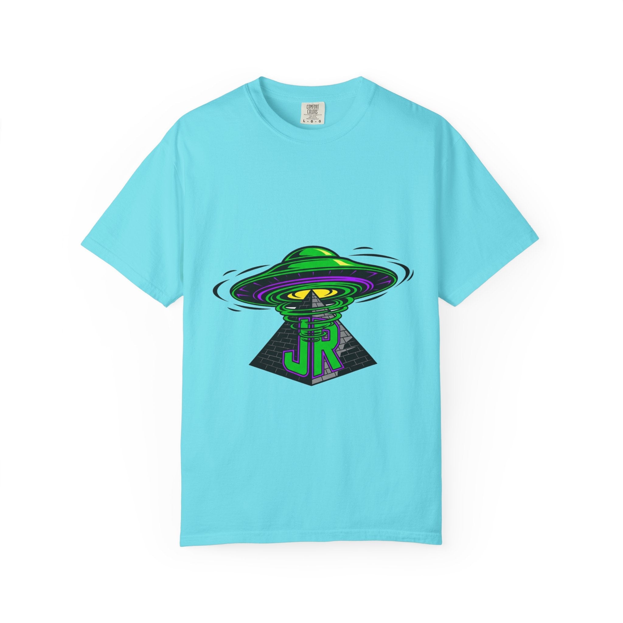 Alien Graphic T-Shirt, Cosmic Tee, Unisex Casual Wear, Perfect for Festivals, Gifts for Sci-Fi Fans, Unique Art Tee