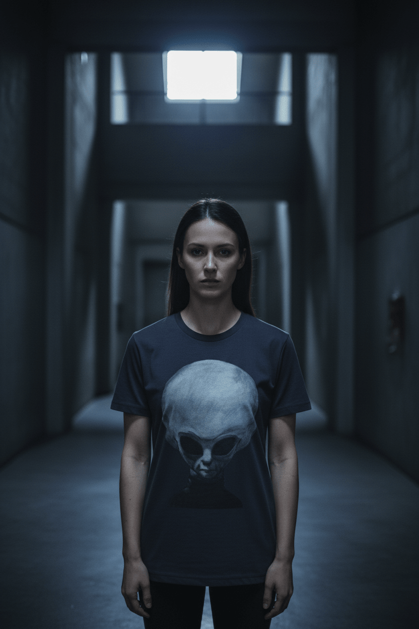 Alien Head Tee Empty Space