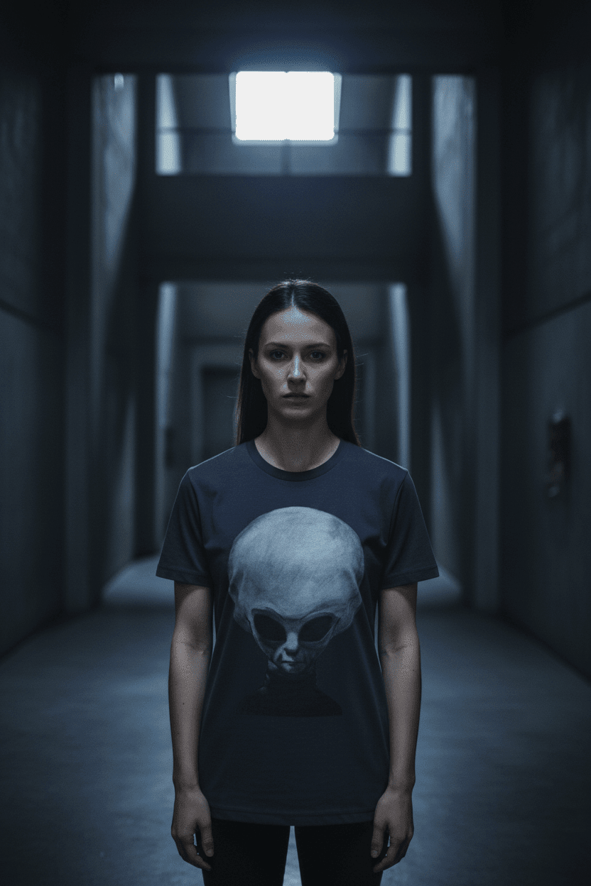 Alien Head Tee Empty Space