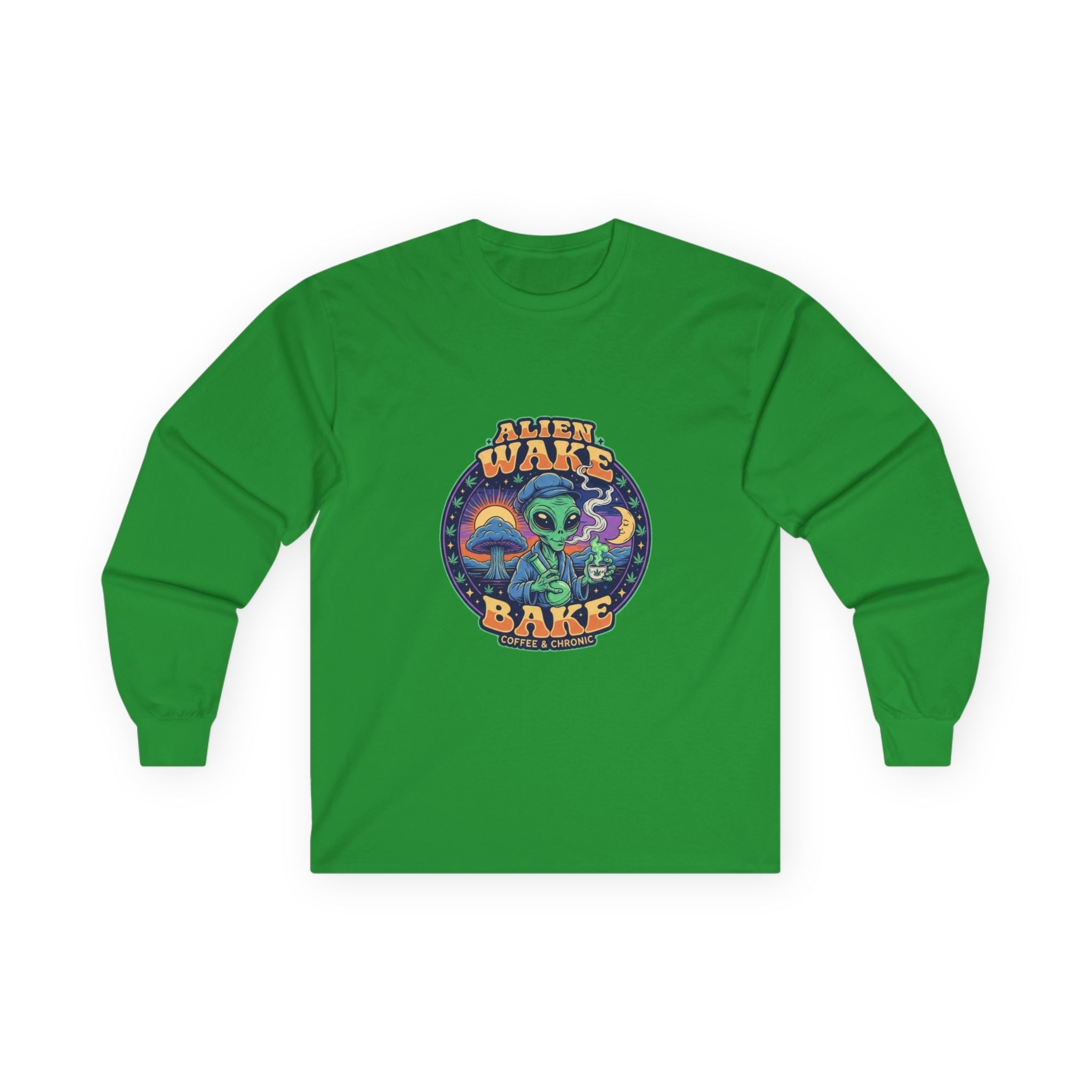 Alien Long Sleeve Tee Printify
