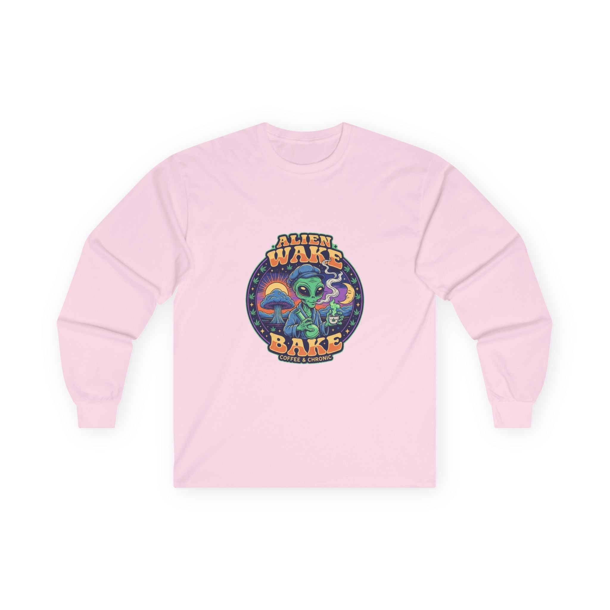 Alien Long Sleeve Tee Printify