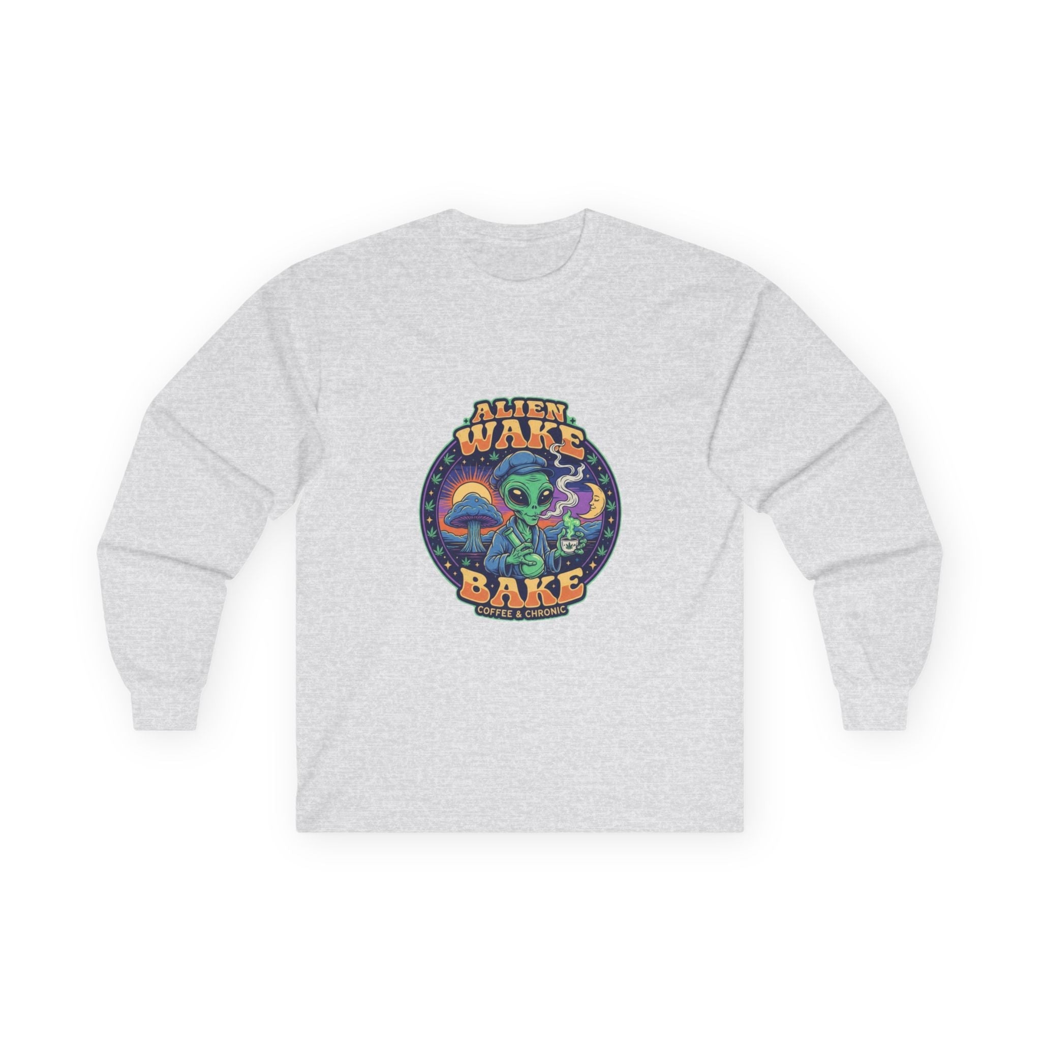 Alien Long Sleeve Tee Printify