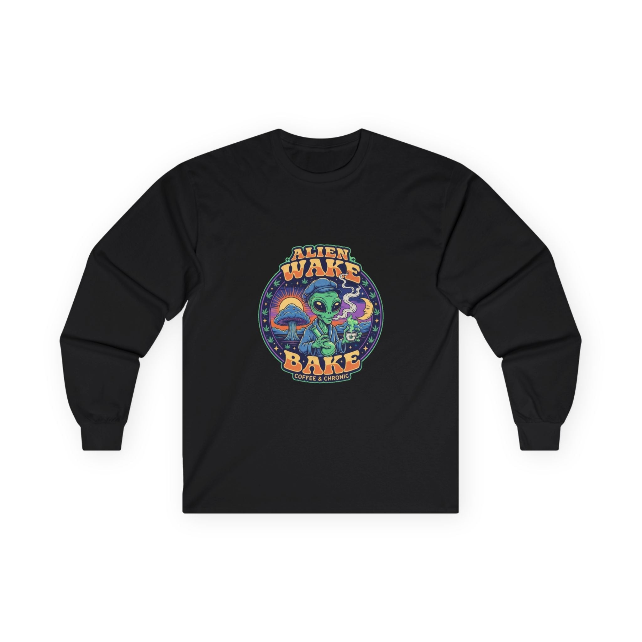 Alien Long Sleeve Tee Printify