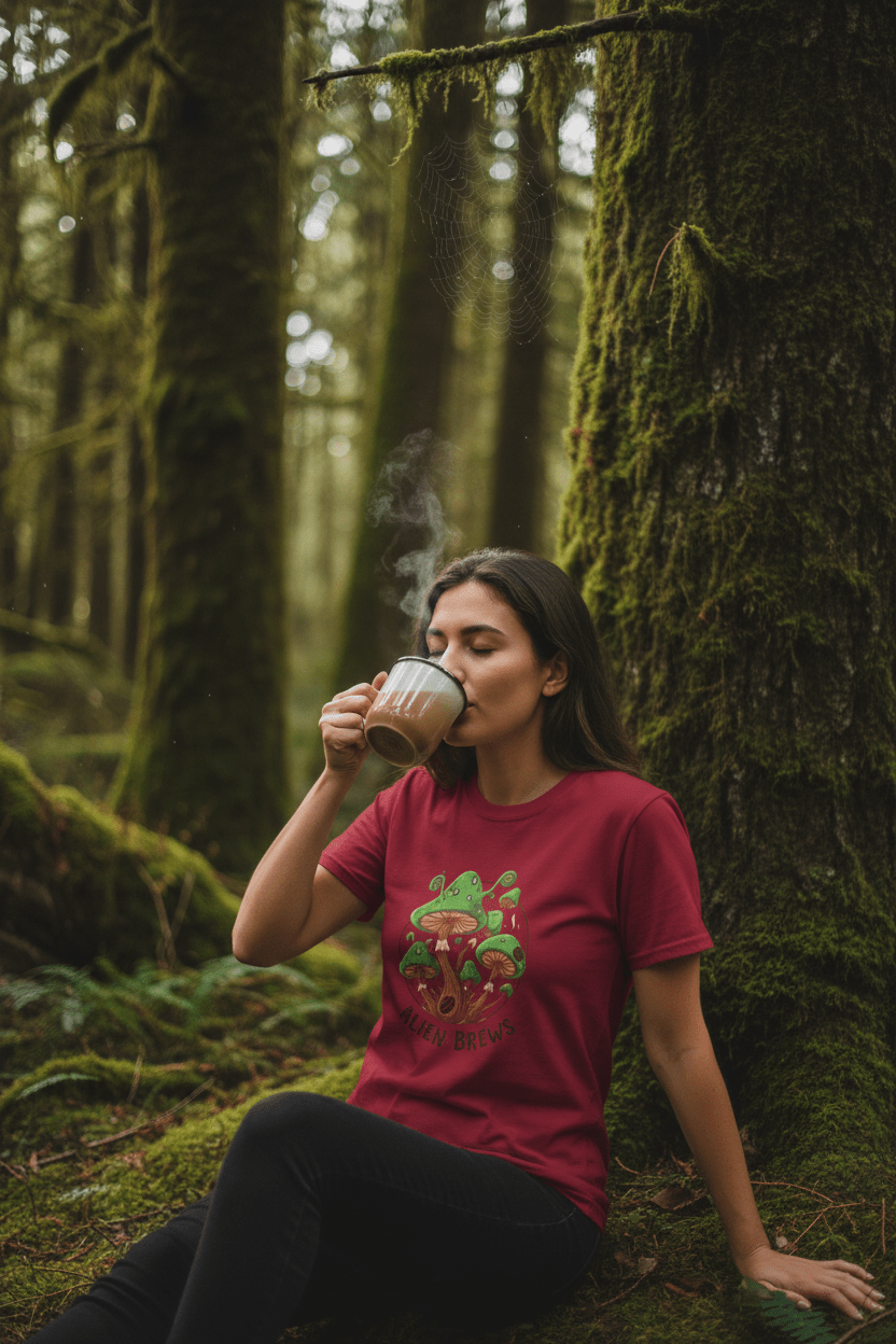 Alien Shrooms Forest Lifestyle