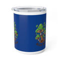 Alien Mushrooms 10oz Insulated Coffee Mug — Cute Psychedelic Mushroom Travel Tumbler Printify