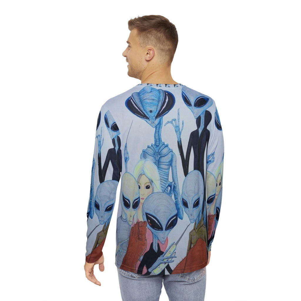 JR Vortex — “Alien Assembly” AOP Long Sleeve Printify