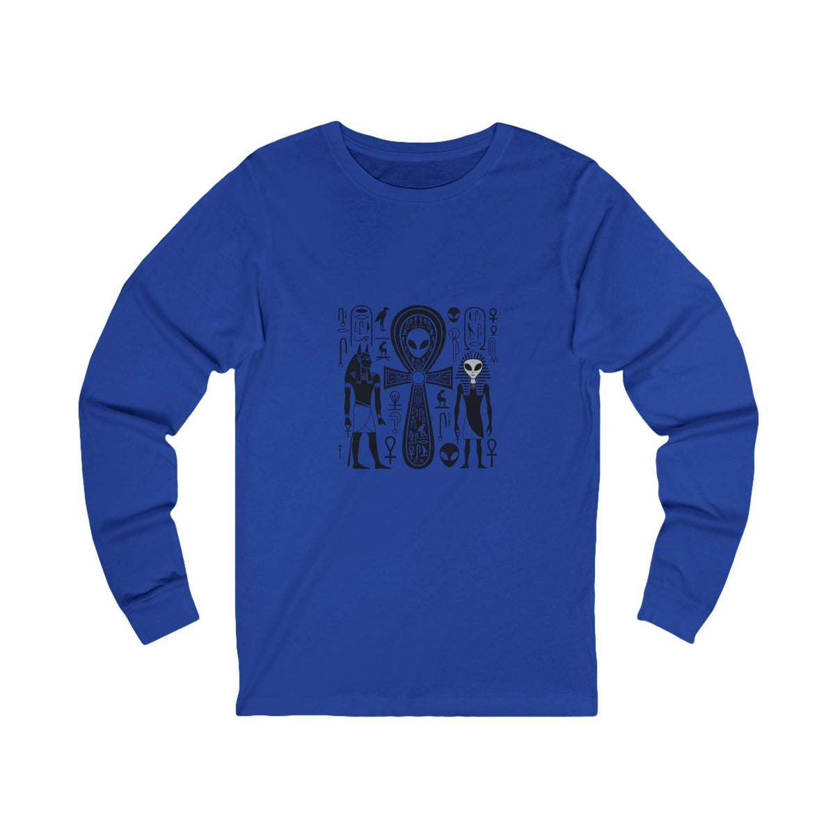 Alien Pharaoh Long Sleeve Printify