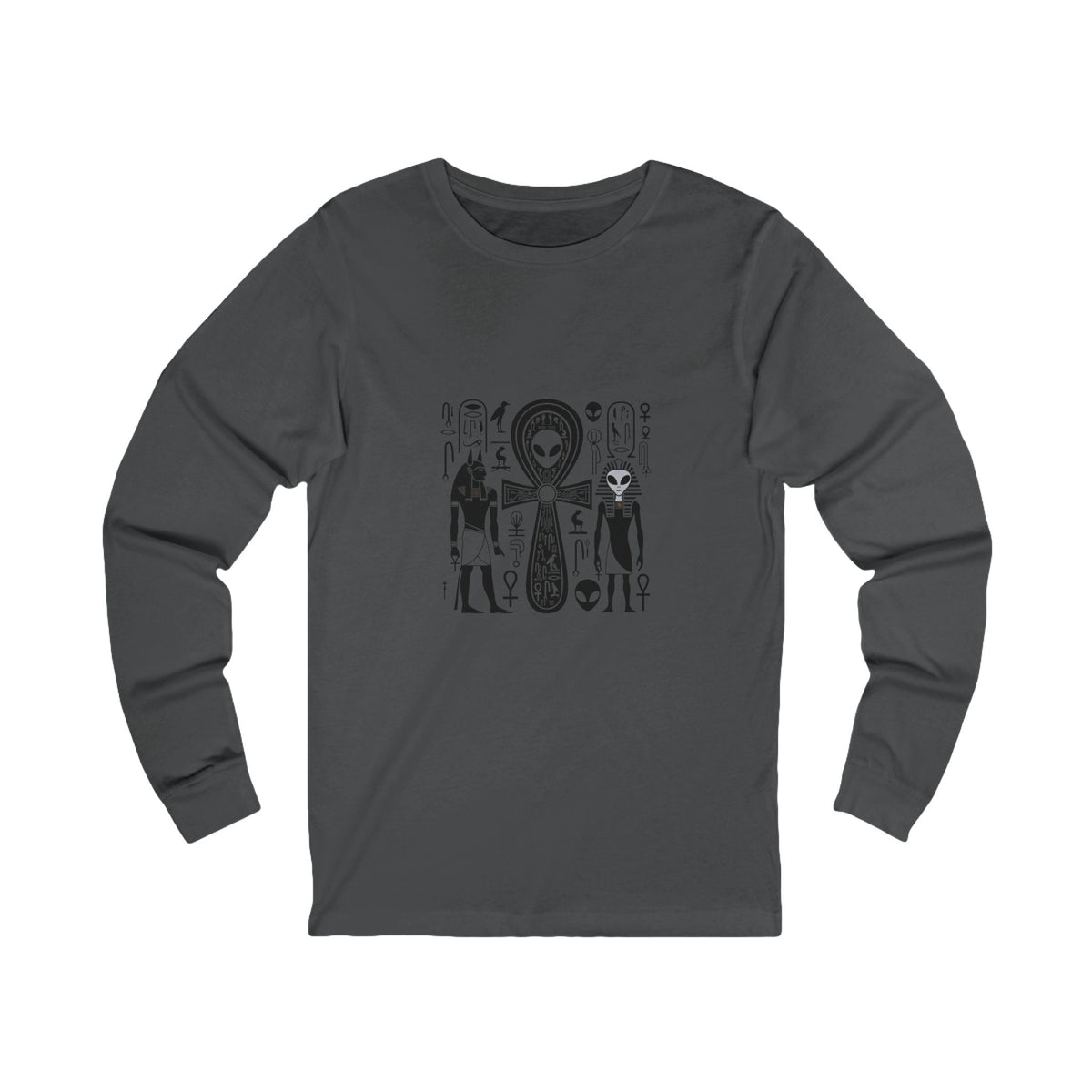 Alien Pharaoh Long Sleeve Printify