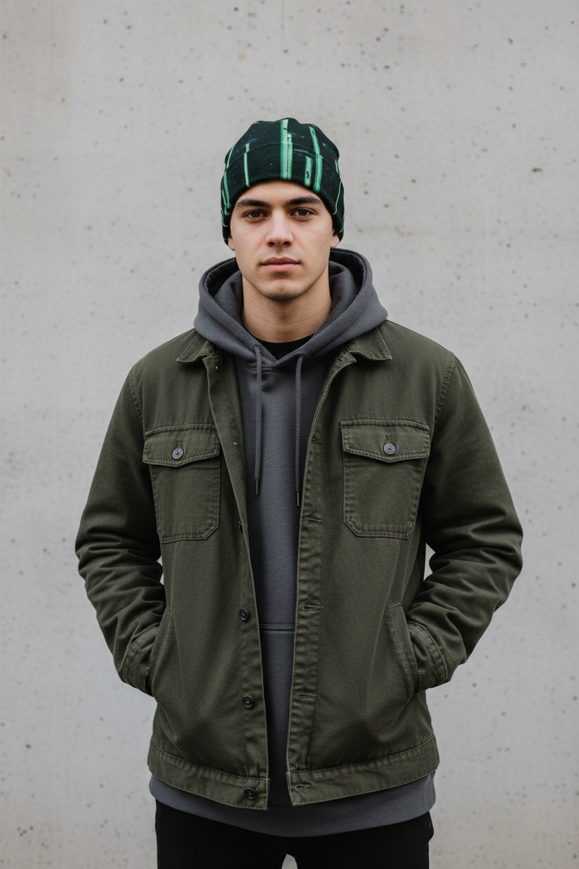 Alien Portal Beanie — Clean Street Lifestyle