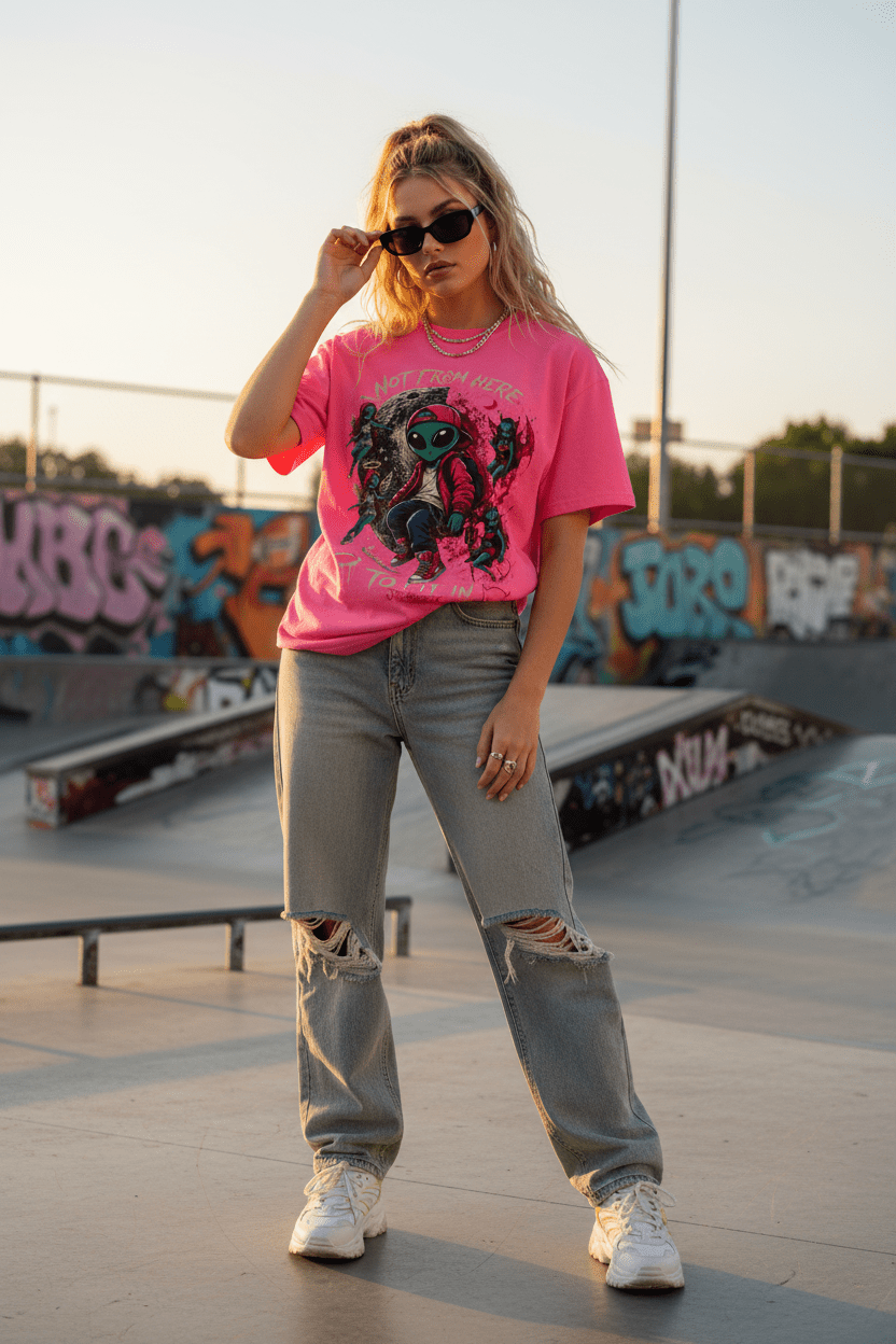 Skate Park Golden Hour - White Female