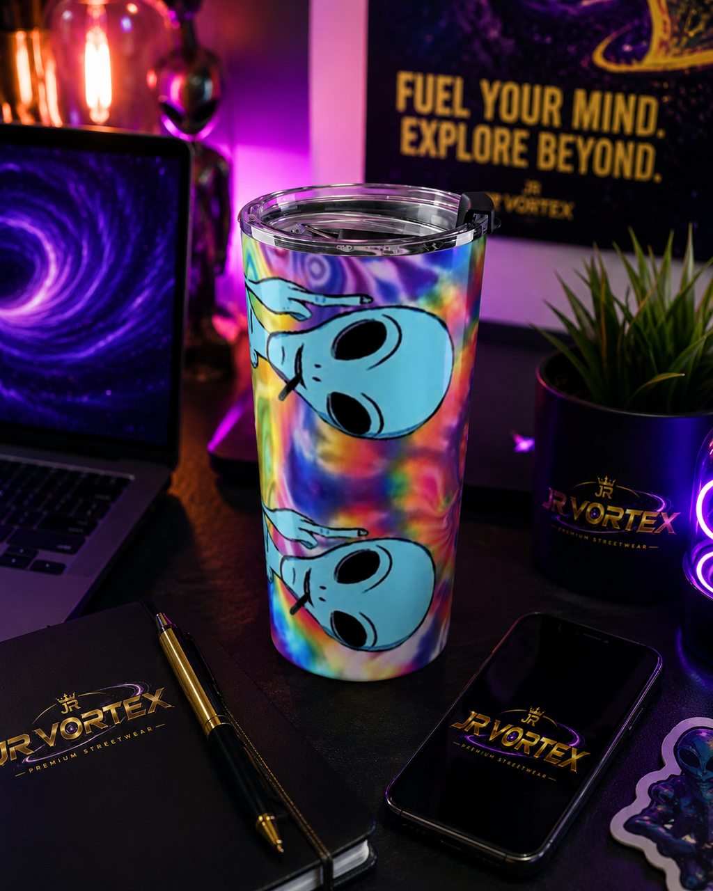 Alien Transmission Tumbler  20oz
