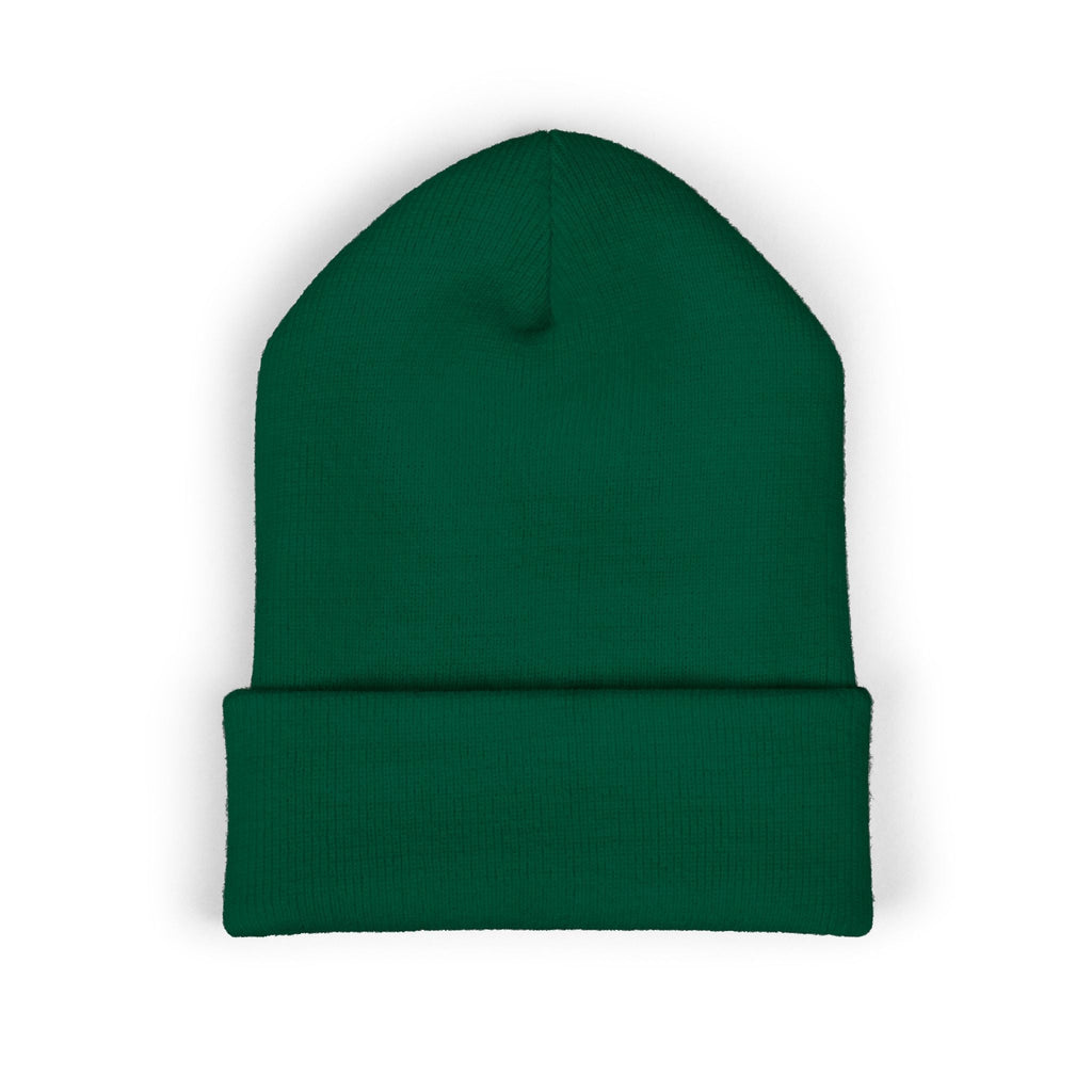 Embroidered 'Trip Lab' Cuffed Beanie — Retro Skate/Streetwear Winter Hat Printify