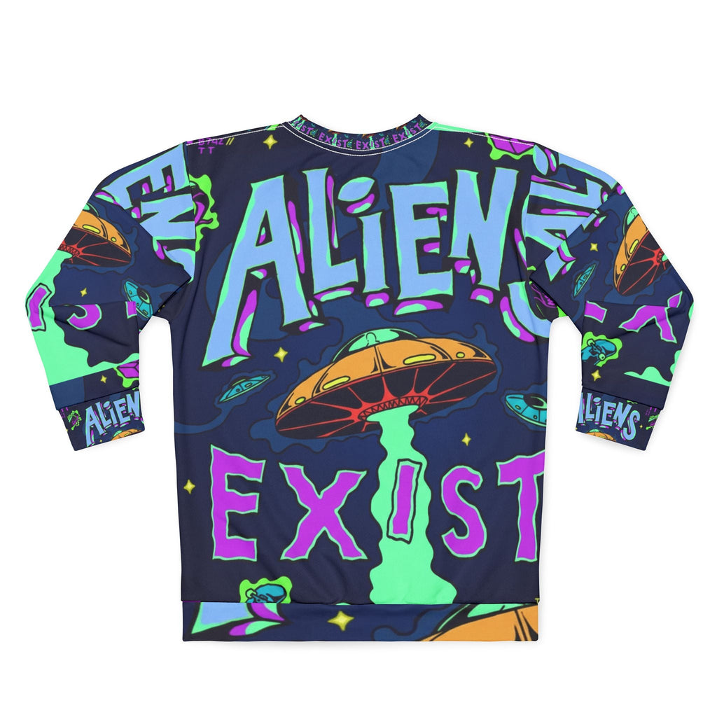 Alien Utopia – Aliens Exist AOP Sweatshirt Printify