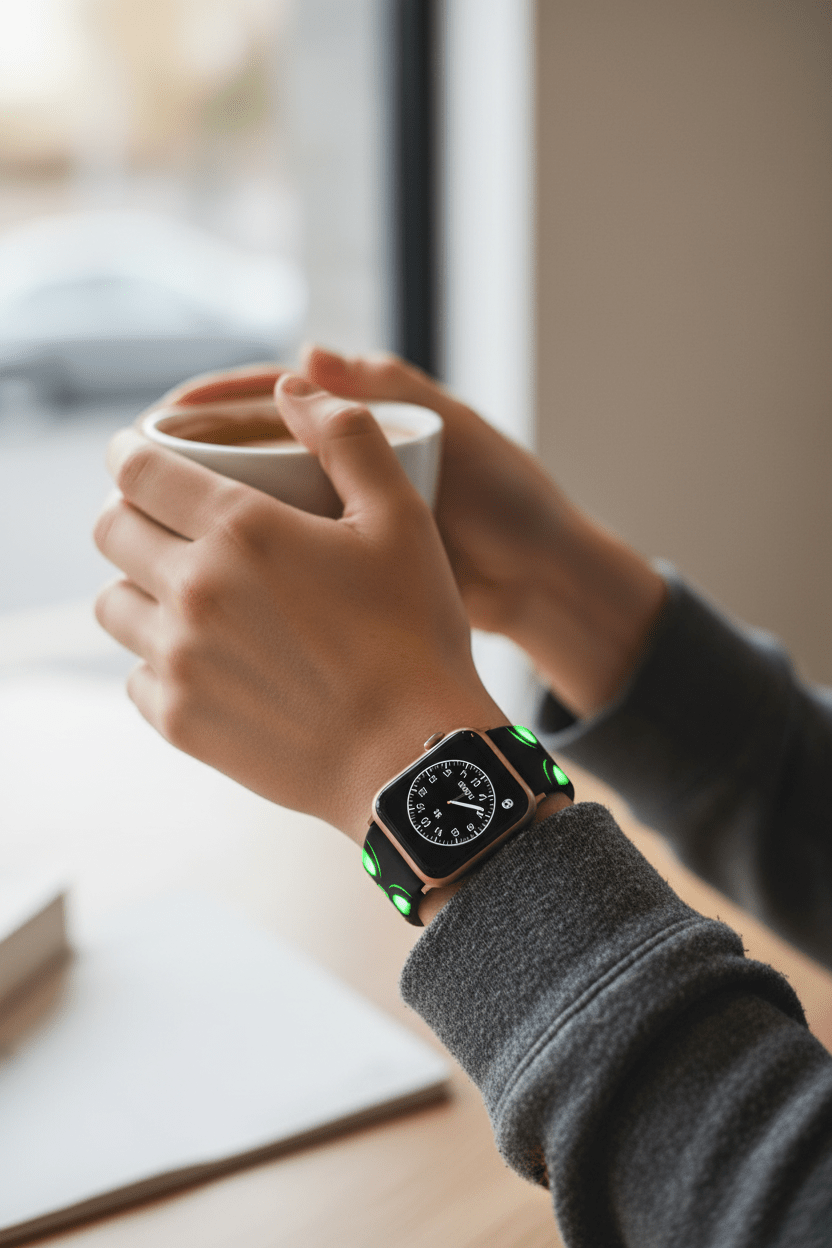 Alien Watch Band Coffee