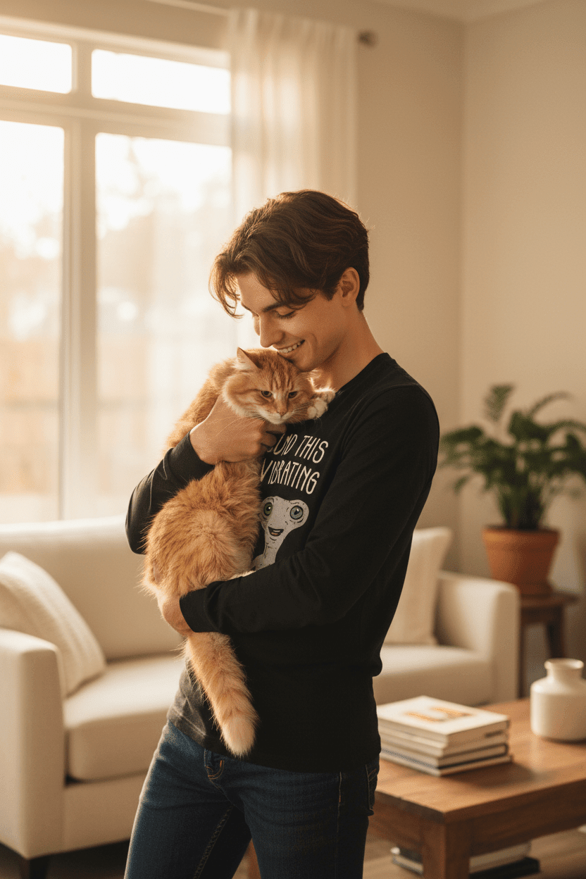 Alien Cat Tee Pet Owner