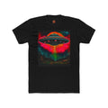 Alien Utopia UFO Graphic Tee – Premium Unisex Cotton Crew | Retro Cosmic Streetwear Printify