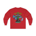 “Alien Utopia – UFO Ascension Long Sleeve Tee” Printify