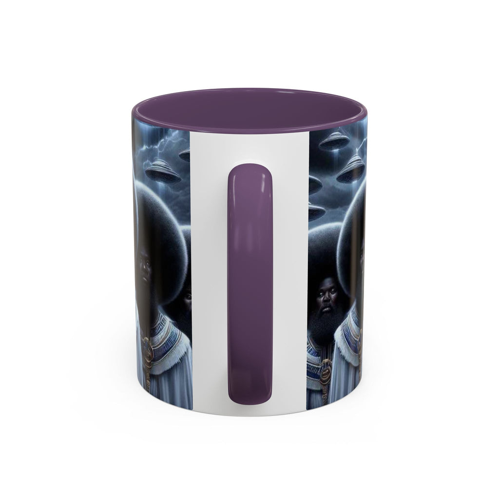 Accent Ceramic Coffee Mug 11 Oz And 15 Oz Sizes White Finish Ideal For Coffee And Tea Printify